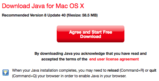 JDK 8 Installation for OS X - Oracle